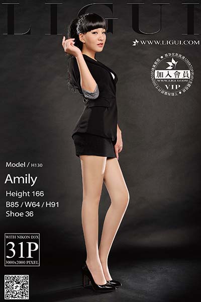 [Ligui丽柜] 2016.12.18 网络丽人 Model Amily [31P-20M]