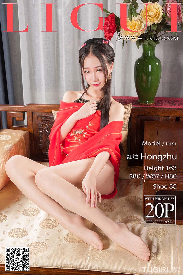 [Ligui丽柜] 2017.05.08 时尚写真 Model 红烛 [20P-18M]
