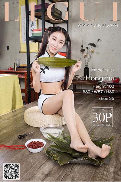 [Ligui丽柜] 2017.06.05 网络丽人 Model 红烛 [30P-26M]