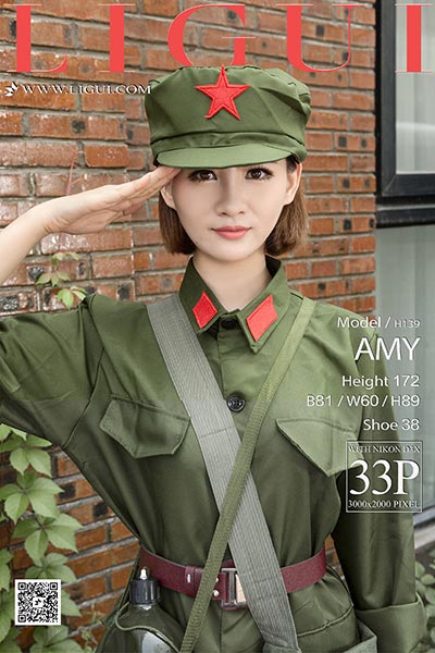 [Ligui丽柜] 2017.08.01 网络丽人 Model AMY [33P-138M]