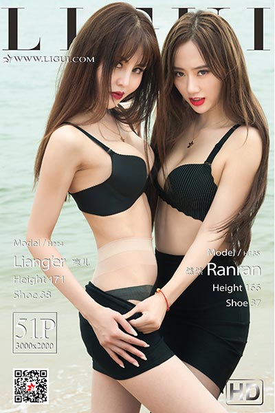 [Ligui丽柜] 2019.08.02 精品图集 《双生花の浪花丽人》然然 [51+1P-26M]