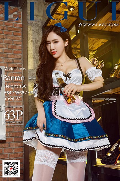 [Ligui丽柜] 2017.12.11 网络丽人 Model 然然 [63+1P-84M]