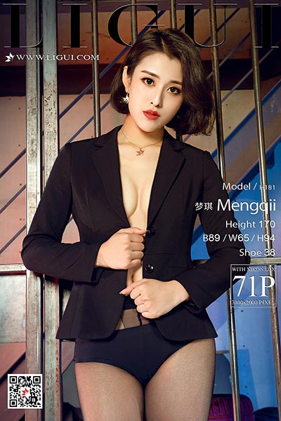 [Ligui丽柜] 2018.01.01 网络丽人 Model 梦琪 [71+1P-81M]