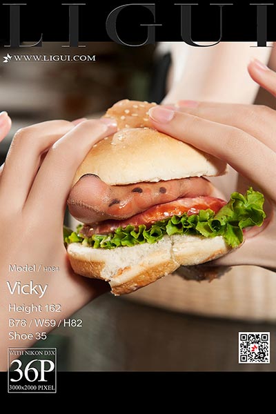 [Ligui丽柜] 2018.01.19 网络丽人 Model Vicky [36+1P-36M]