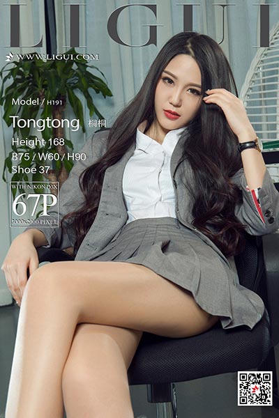 [Ligui丽柜] 2018.02.07 网络丽人 Model 桐桐 [67+1P-65M]