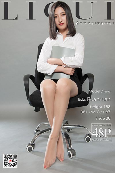 [Ligui丽柜] 2018.02.14 网络丽人 Model 阮阮 [48+1P-43M]