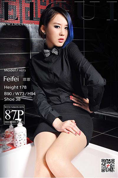 [Ligui丽柜] 2018.04.09 网络丽人 Model 菲菲 [88+1P-89M]