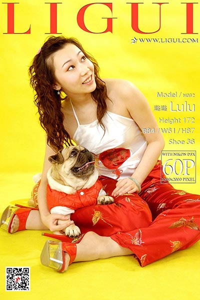 [Ligui丽柜] 2018.05.11 网络丽人 Model 璐璐 [50+1P-52M]