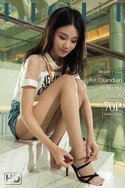 [Ligui丽柜] 2018.08.29 网络丽人 Model 点点 [70+1P-34M]