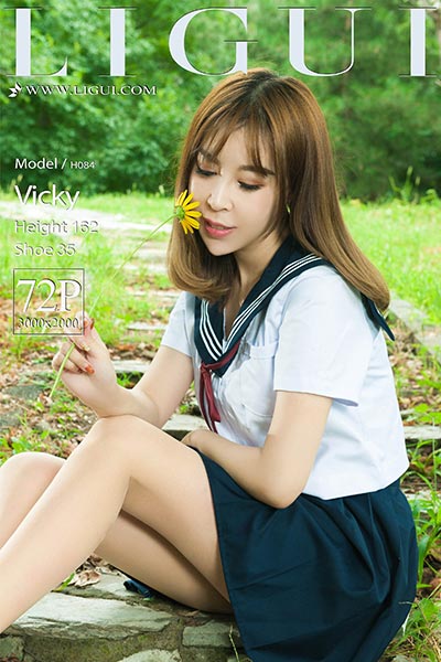 [Ligui丽柜] 2018.09.10 网络丽人 Model Vicky [72+1P-53M]