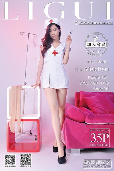[Ligui丽柜] 2014.02.04 时尚写真 Model 美辰 [35P-38.2M