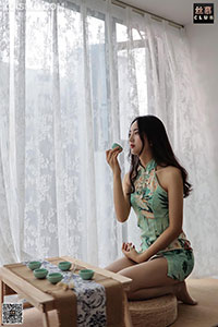 [丝慕天天一元] 2019.09.25 SM084 《佳佳的青花色旗袍》 佳佳 [66P-112M]_1